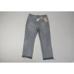  High Quality WESLEY JEANS IN WESTSIDE WASH DENIM WESTSIDE WASH DESTROYED 2N822033S.08WT(Free Shipping)
