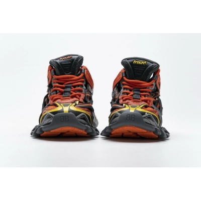 Get Balenciaga Track 2 Sneaker Black Orange 568614 W2GN8 2008 02