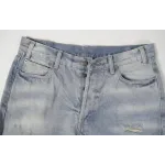  High Quality WESLEY JEANS IN WESTSIDE WASH DENIM WESTSIDE WASH DESTROYED 2N822033S.08WT(Free Shipping)