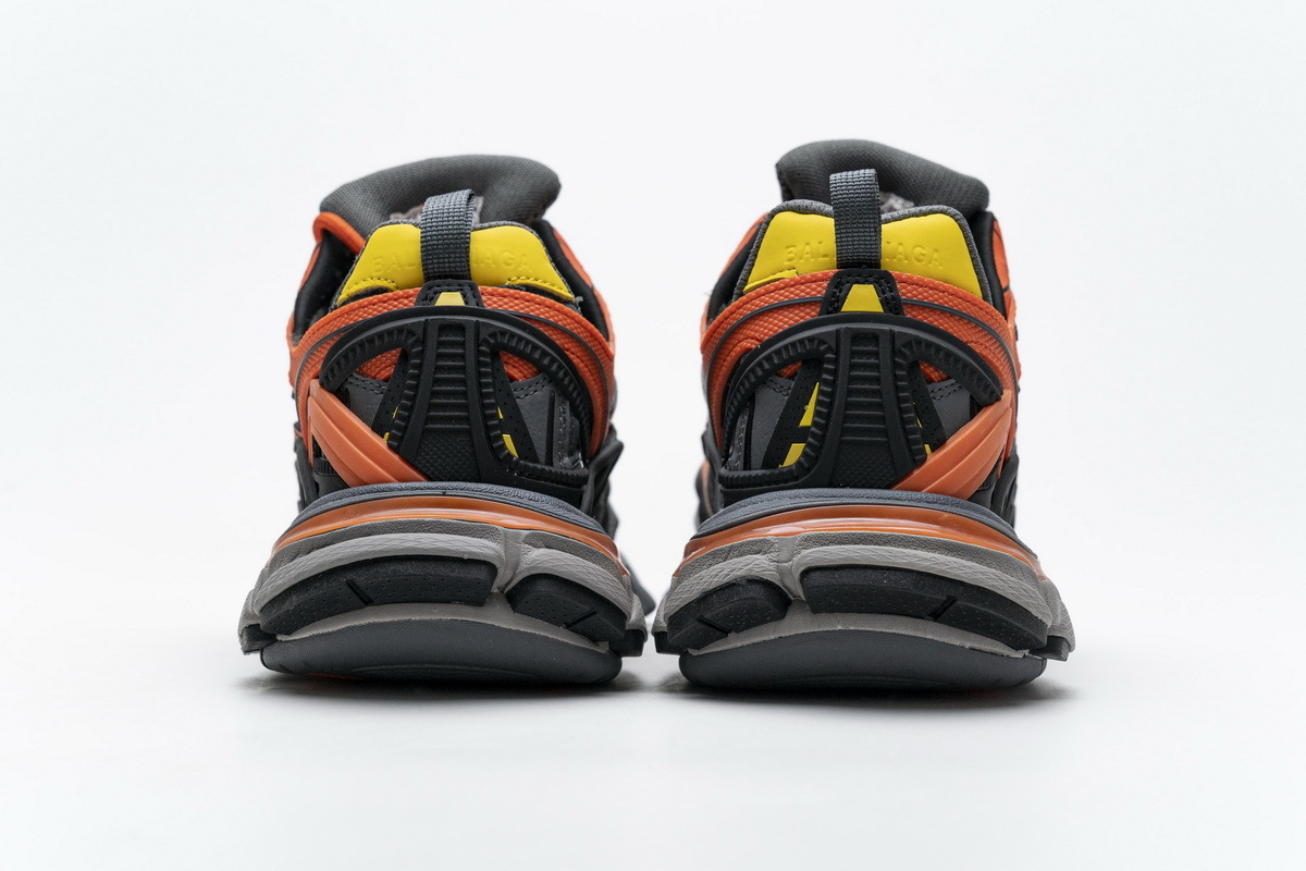 Get Balenciaga Track 2 Sneaker Black Orange 568614 W2GN8 2008