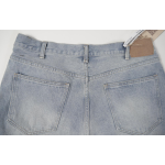  High Quality WESLEY JEANS IN WESTSIDE WASH DENIM WESTSIDE WASH DESTROYED 2N822033S.08WT(Free Shipping)