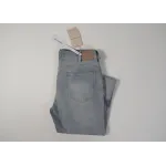  High Quality WESLEY JEANS IN WESTSIDE WASH DENIM WESTSIDE WASH DESTROYED 2N822033S.08WT(Free Shipping)