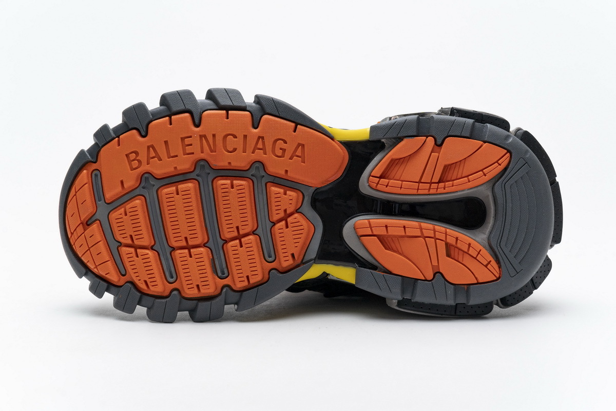 Get Balenciaga Track 2 Sneaker Black Orange 568614 W2GN8 2008