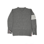 High Quality Thom Browne 4-Bar Stripe Shetland Wool Sweater MKA317A01085 (Free Shipping)