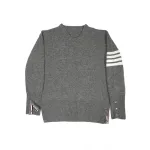 High Quality Thom Browne 4-Bar Stripe Shetland Wool Sweater MKA317A01085 (Free Shipping)