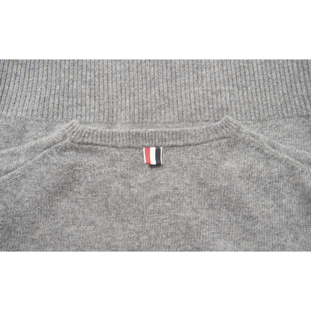 High Quality Thom Browne 4-Bar Stripe Shetland Wool Sweater MKA317A01085 (Free Shipping)