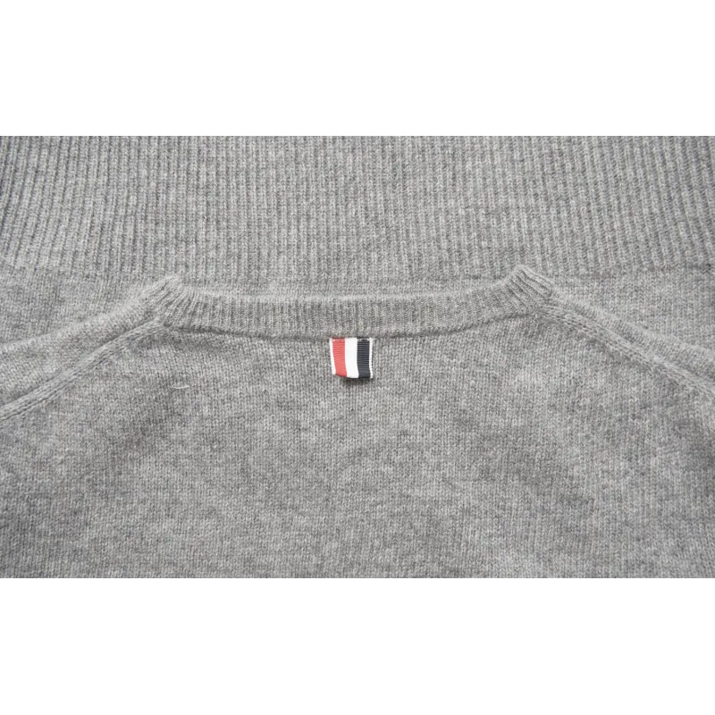 High Quality Thom Browne 4-Bar Stripe Shetland Wool Sweater MKA317A01085 (Free Shipping)