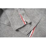 High Quality Thom Browne 4-Bar Stripe Shetland Wool Sweater MKA317A01085 (Free Shipping)