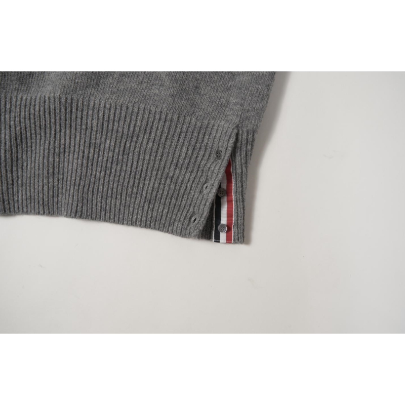 High Quality Thom Browne 4-Bar Stripe Shetland Wool Sweater MKA317A01085 (Free Shipping)