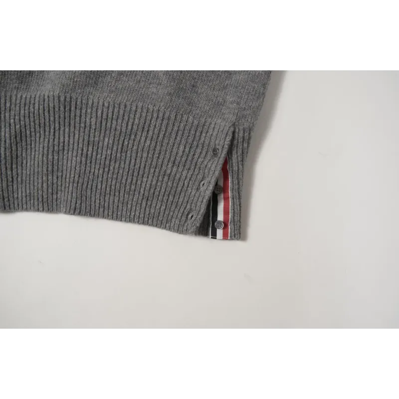 High Quality Thom Browne 4-Bar Stripe Shetland Wool Sweater MKA317A01085 (Free Shipping)