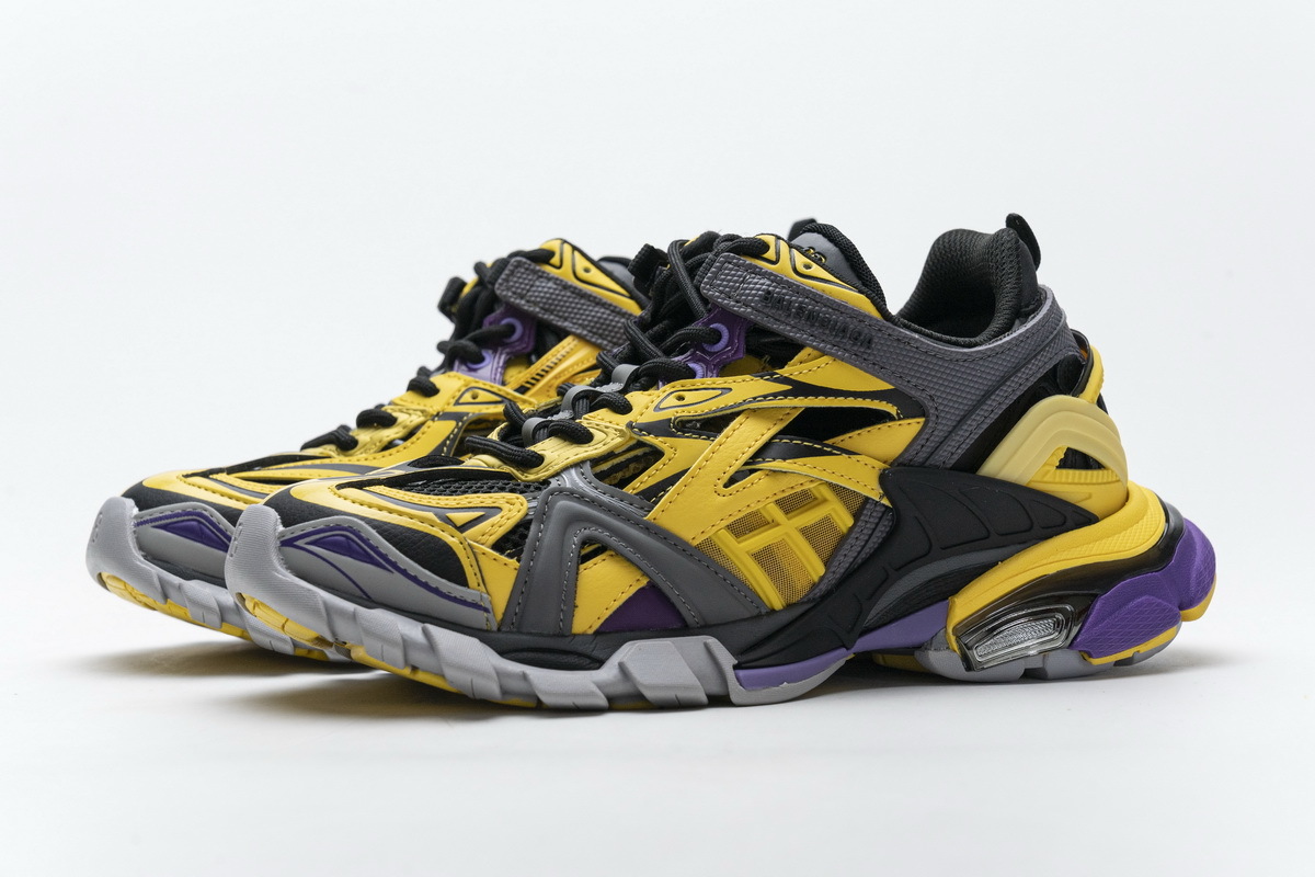 Get Blenciaga Track 2 Sneaker Yellow Black 570391 W2GN1 2027