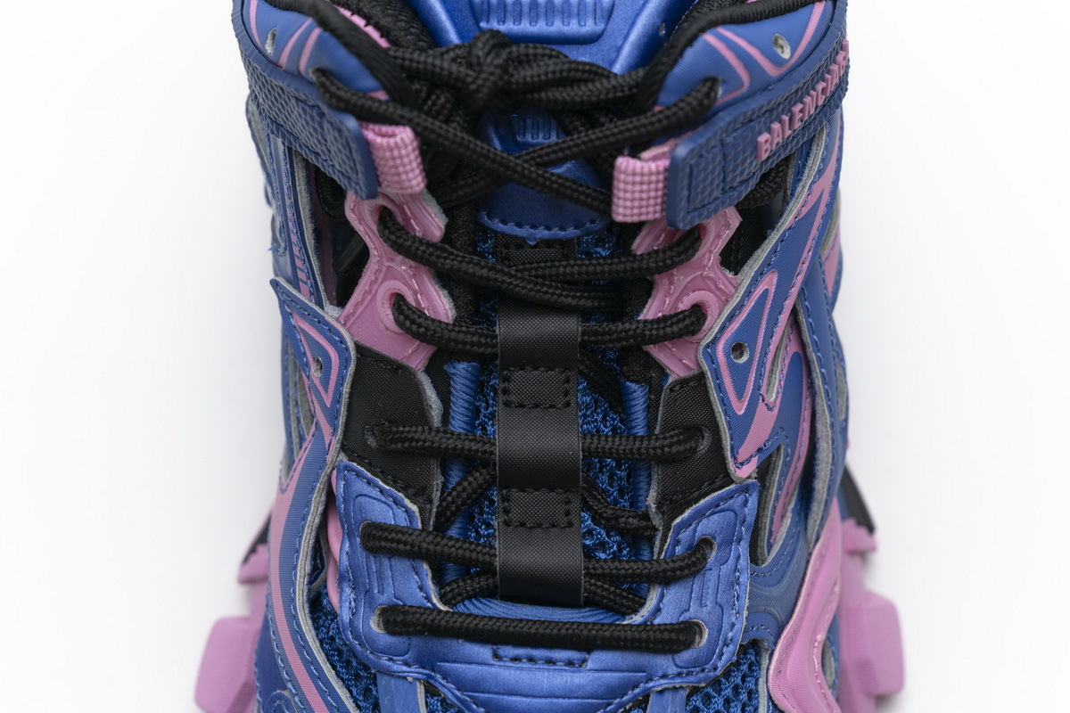 Get Blenciaga Track 2 Sneaker Blue Pink 570391 W2GN3 4050