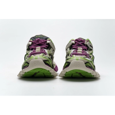 Get Balenciaga Track.2 Pink Green 568615 W2GN3 9199 02