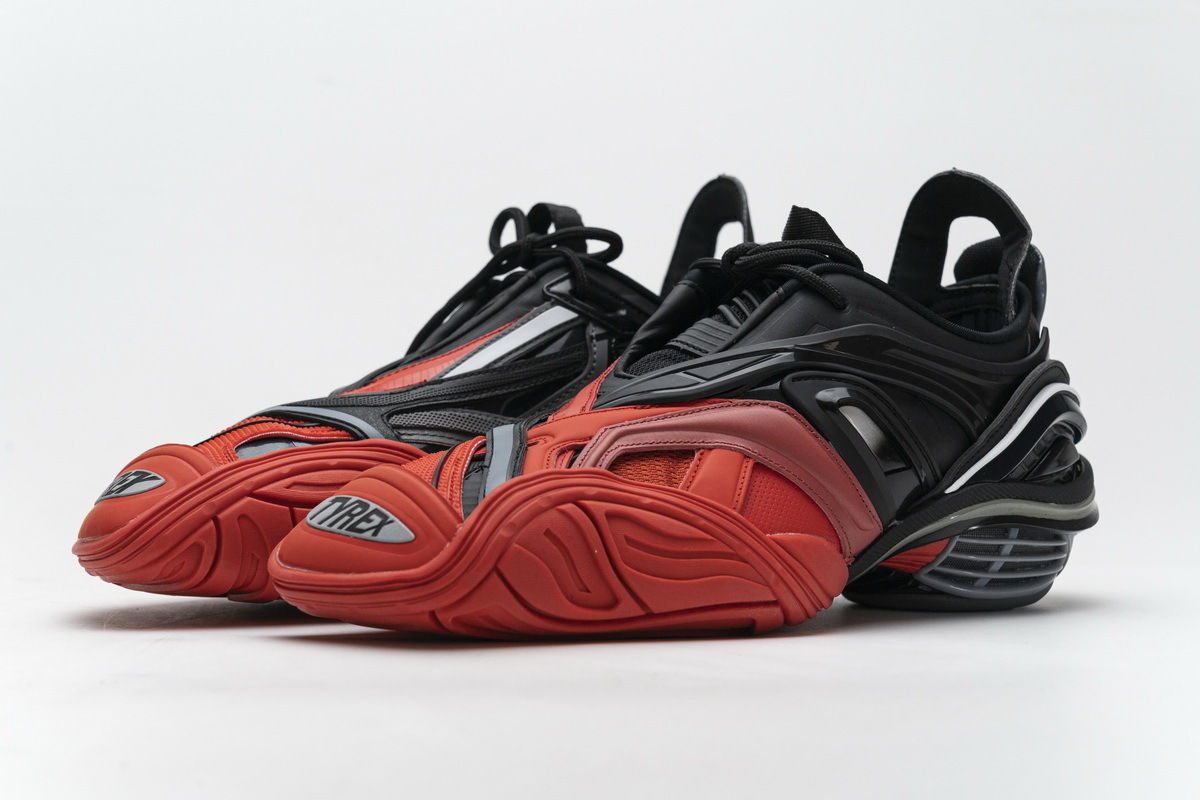 Get Balenciaga Tyrex 5.0 Sneaker Black Red