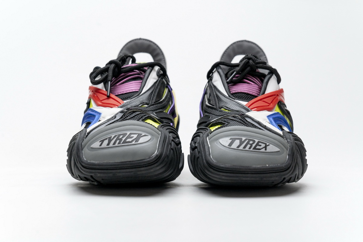 Get Balenciaga Tyrex 5.0 Sneaker Black Blue Red