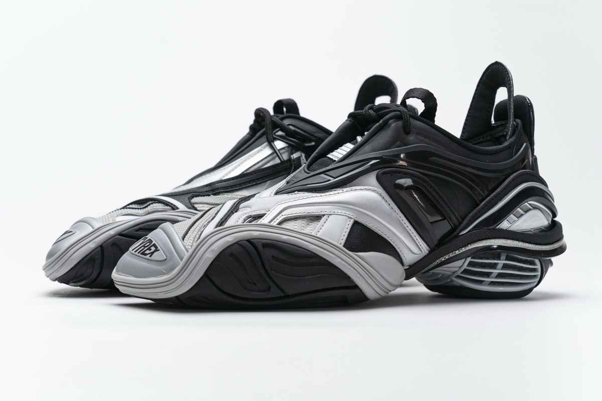 Get Balenciaga Tyrex 5.0 Sneaker Black Silver