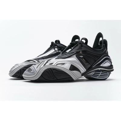Get Balenciaga Tyrex 5.0 Sneaker Black Silver 01