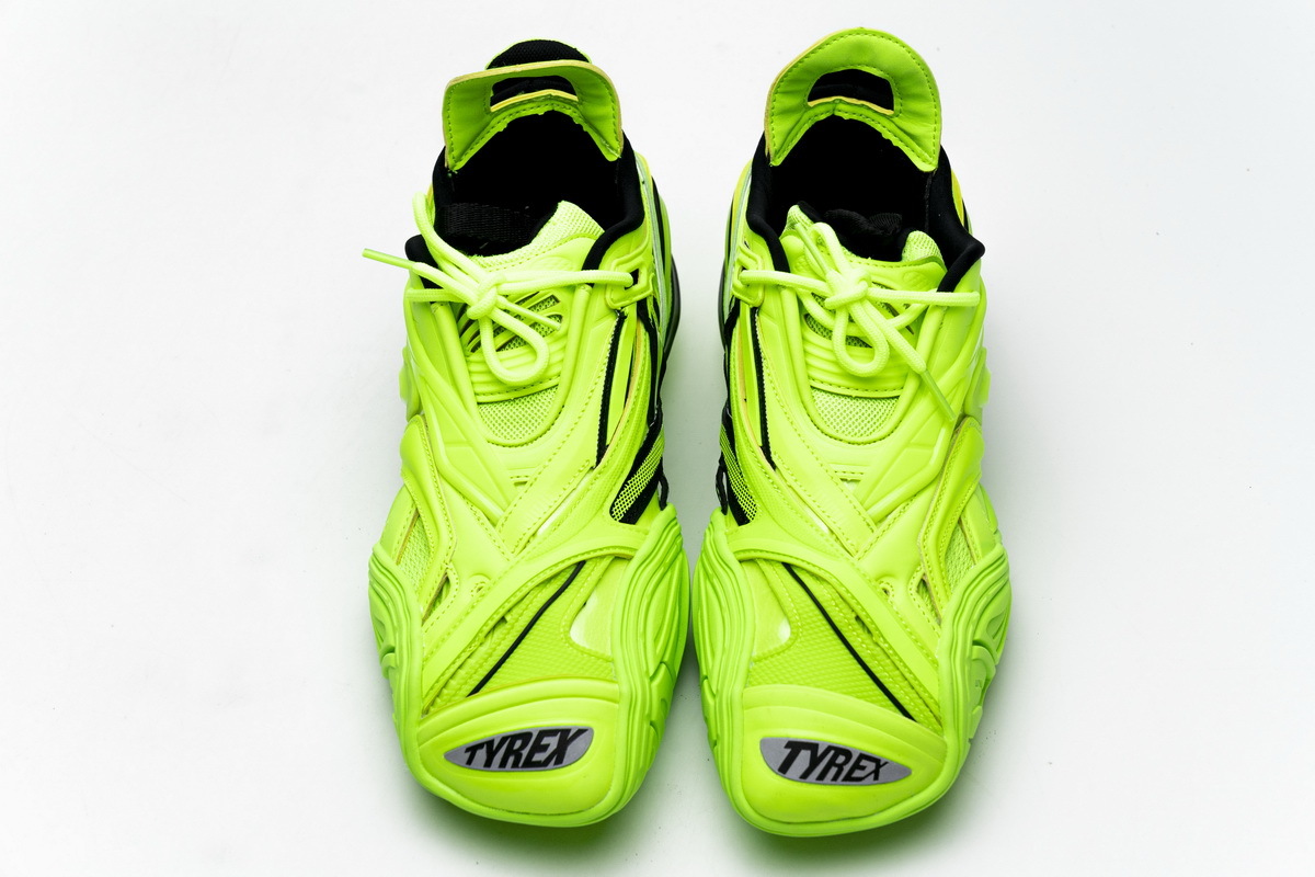 Get Balenciaga Tyrex 5.0 Sneaker Fluoscresent Yellow