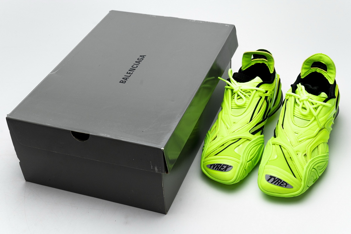 Get Balenciaga Tyrex 5.0 Sneaker Fluoscresent Yellow