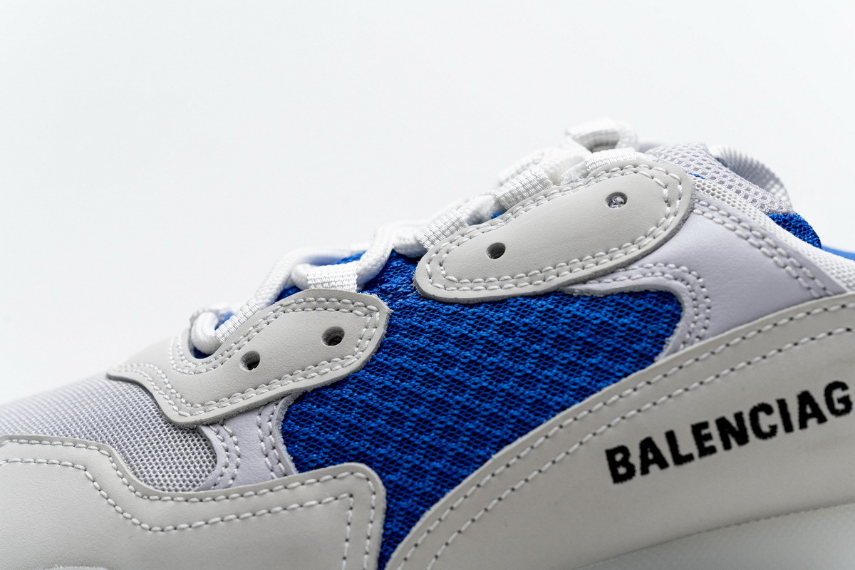 Get Balenciaga Triple S White Blue 541624 W09E1 1772
