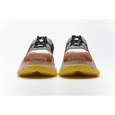 Get Balenciaga Triple S Black Orange 541624 W09E1 1766 02
