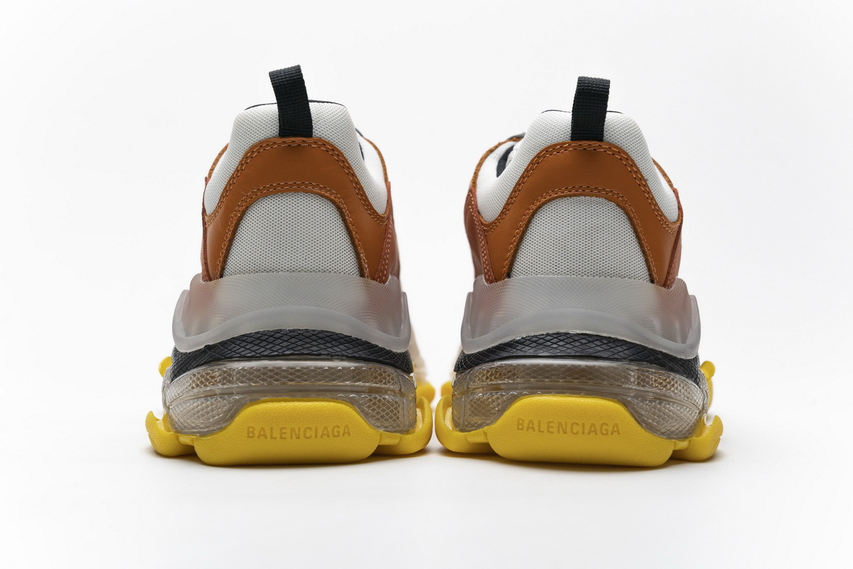 Get Balenciaga Triple S Black Orange 541624 W09E1 1766