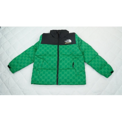 High Quality The North Face Splicing White And Green (Free Shipping) 01
