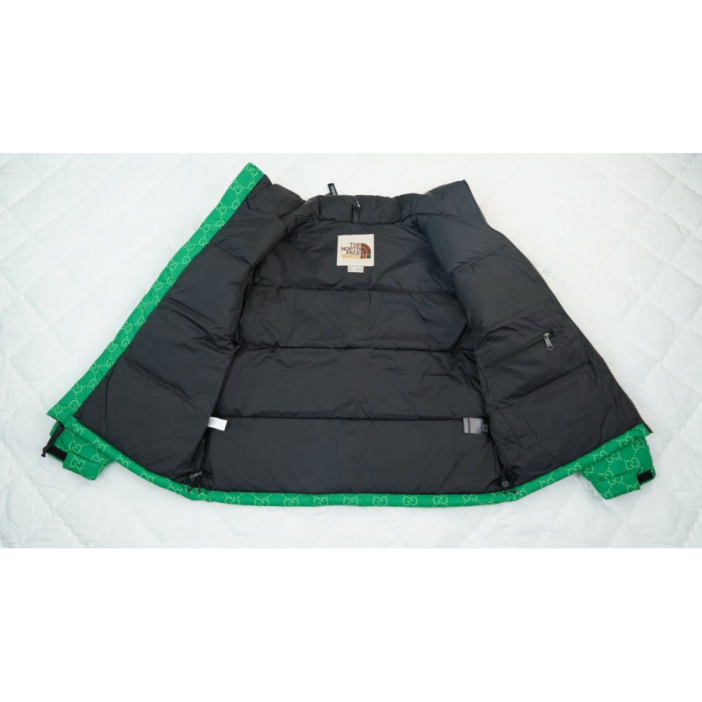 High Quality The North Face Splicing White And Green (Free Shipping)