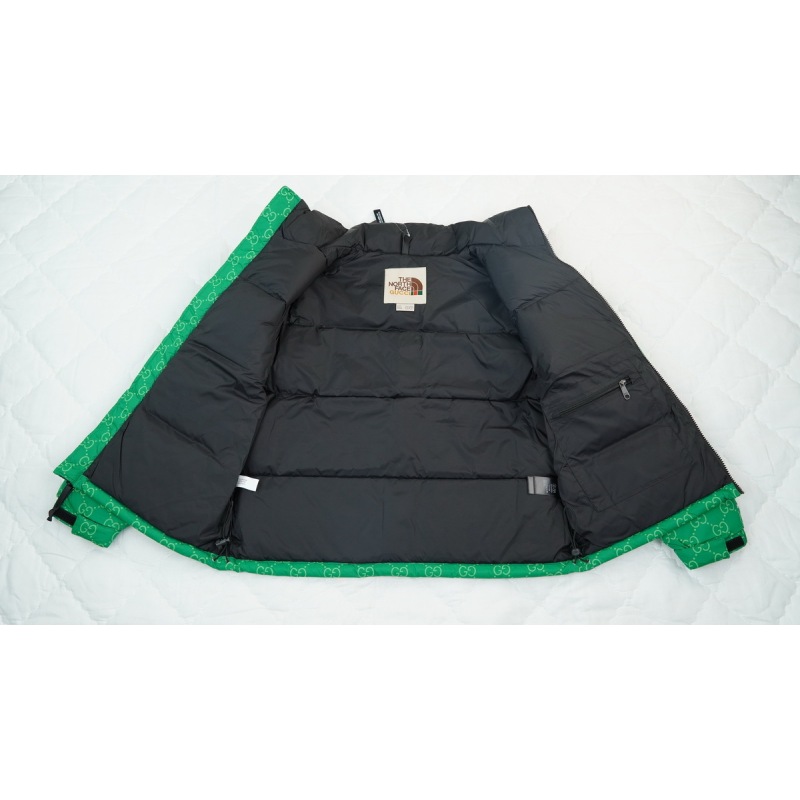 High Quality The North Face Splicing White And Green (Free Shipping)