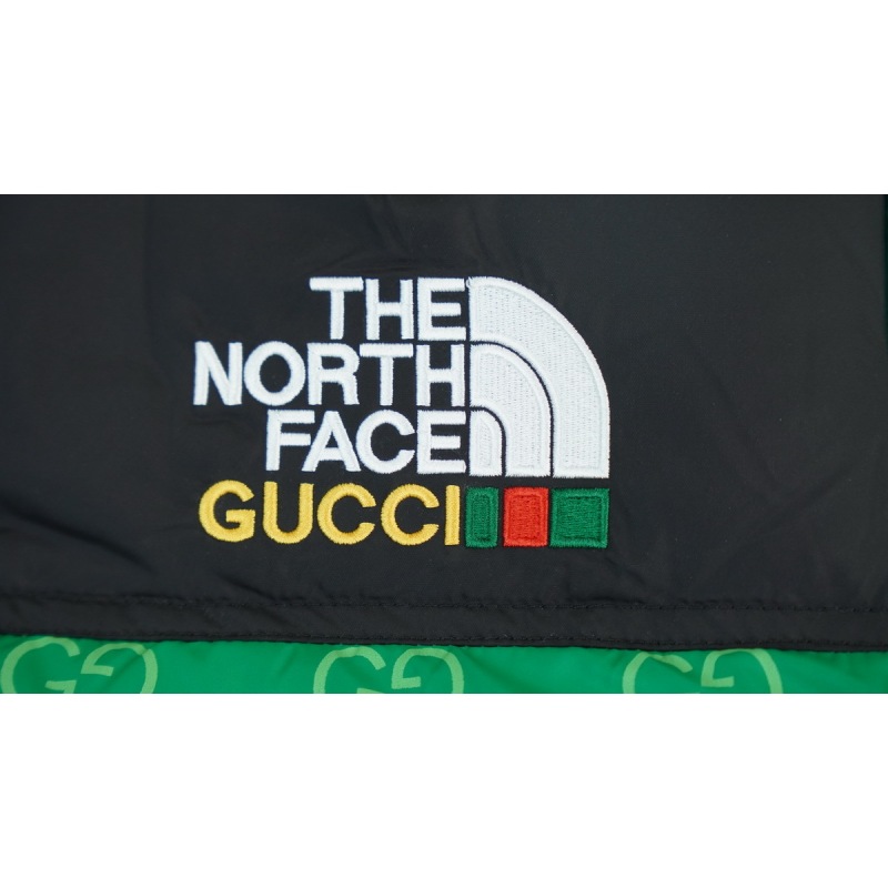 High Quality The North Face Splicing White And Green (Free Shipping)