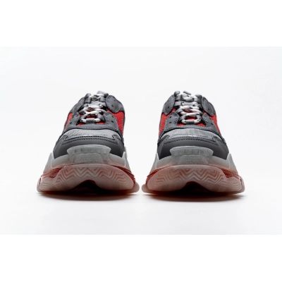 Get Balenciaga Triple S Grey Red 544351 W09O1 2262 02