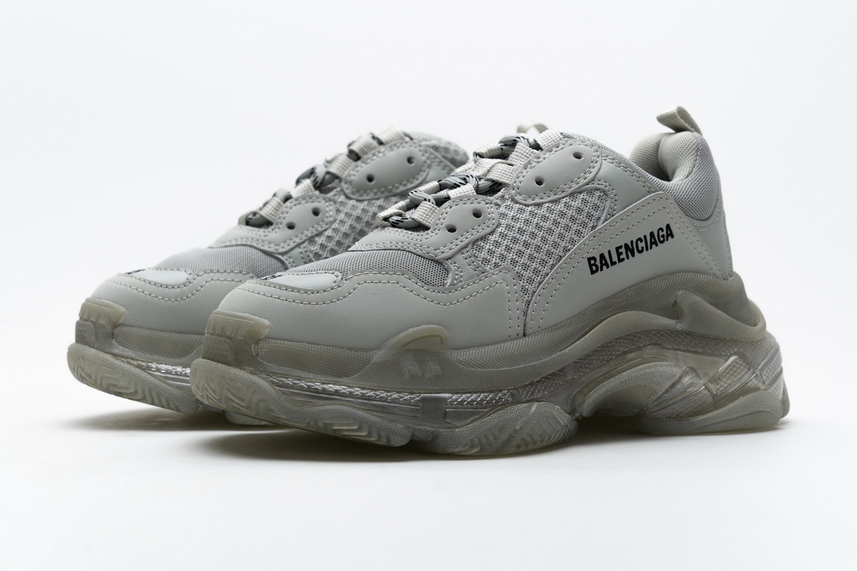 Get Balenciaga Triple S Clear Sole 544351 W09O1 1705