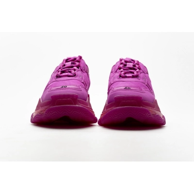 Get Balenciaga Triple S Plum Red 541624 W09O1 2132 02