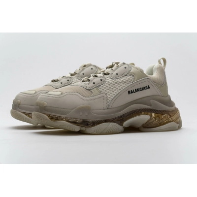 Get Balenciaga Triple S Champagne 544351 W09O1 2178 01