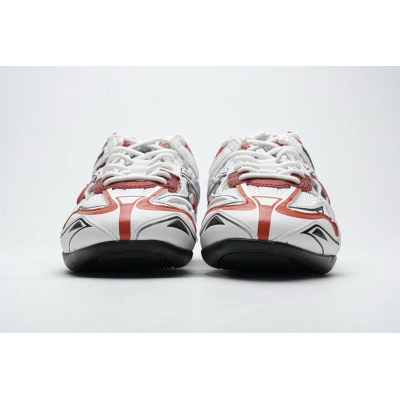 Get Balenciaga Drive Sneaker Red White 624343 W2FD1 6019 02