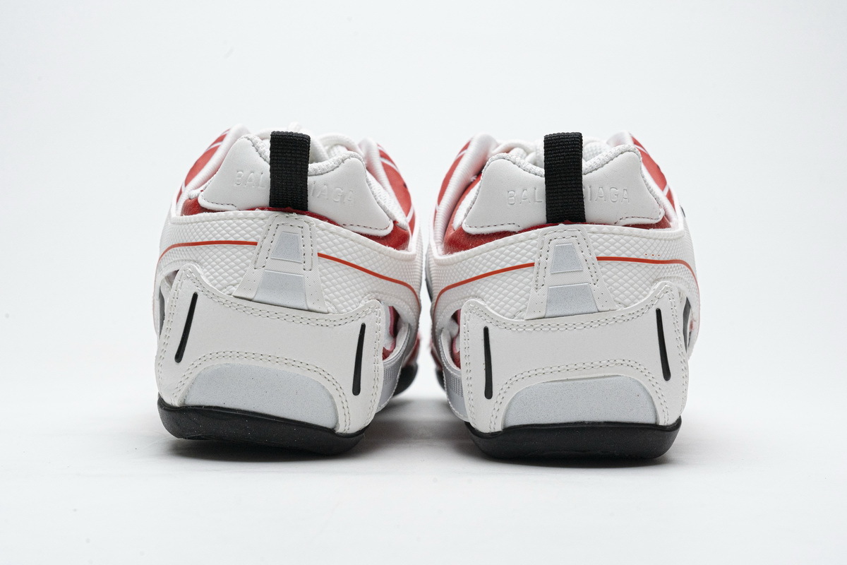 Get Balenciaga Drive Sneaker Red White 624343 W2FD1 6019