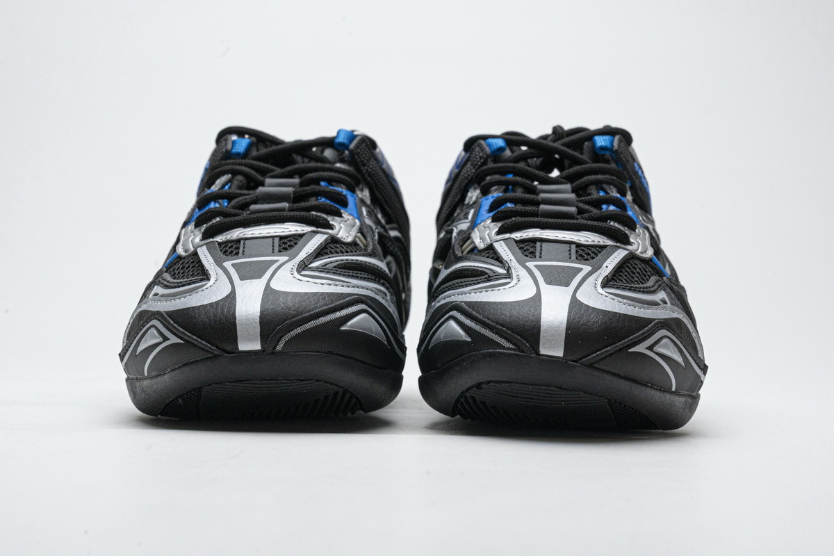 Get Balenciaga Drive Sneaker Black Blue 624343 W2FD1 1041