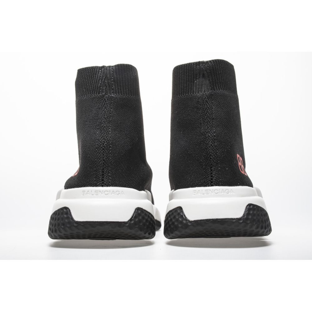 Get Balenciaga Stretch Mesh High Top Sneaker Red 27