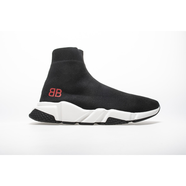 Get Balenciaga Stretch Mesh High Top Sneaker Red 27