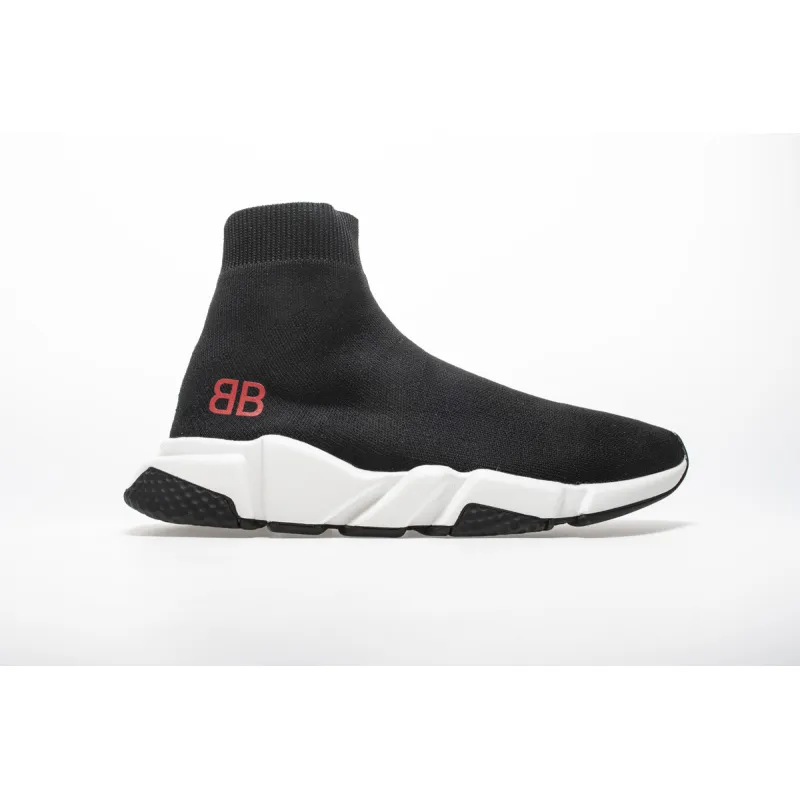 Get Balenciaga Stretch Mesh High Top Sneaker Red 27
