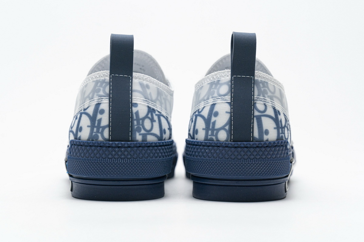 Get Dior B23 HT Oblique Transparency LOW T00962H565 White Blue