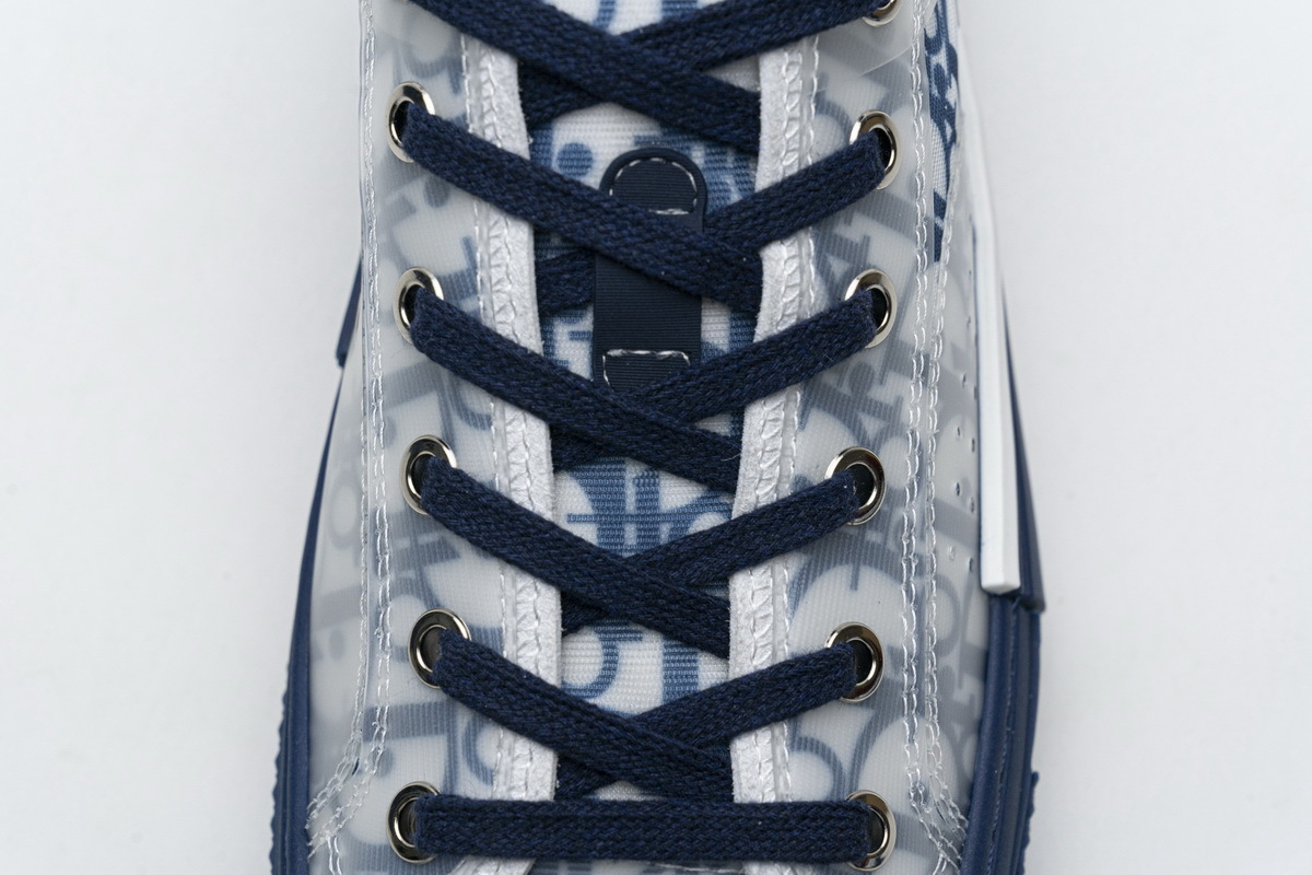 Get Dior B23 HT Oblique Transparency LOW T00962H565 White Blue