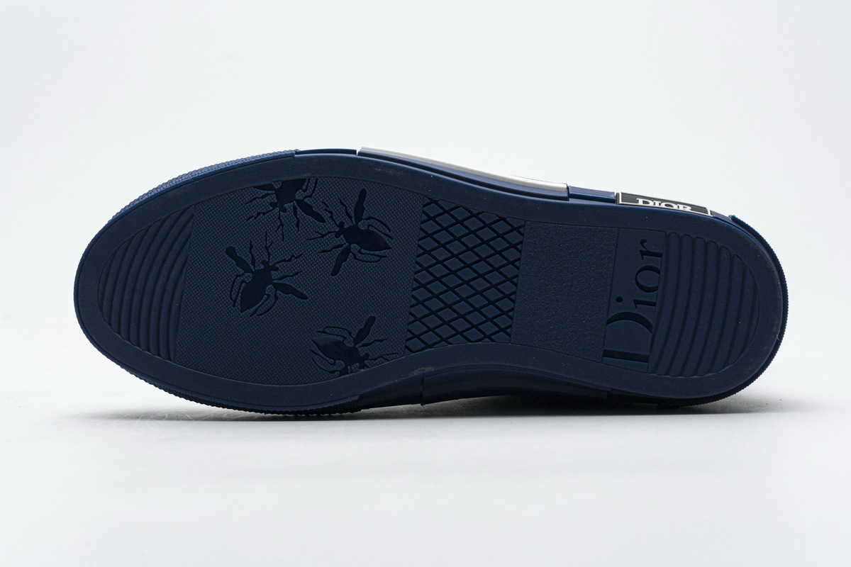 Get Dior B23 HT Oblique Transparency HIGH T00962H565 White Blue