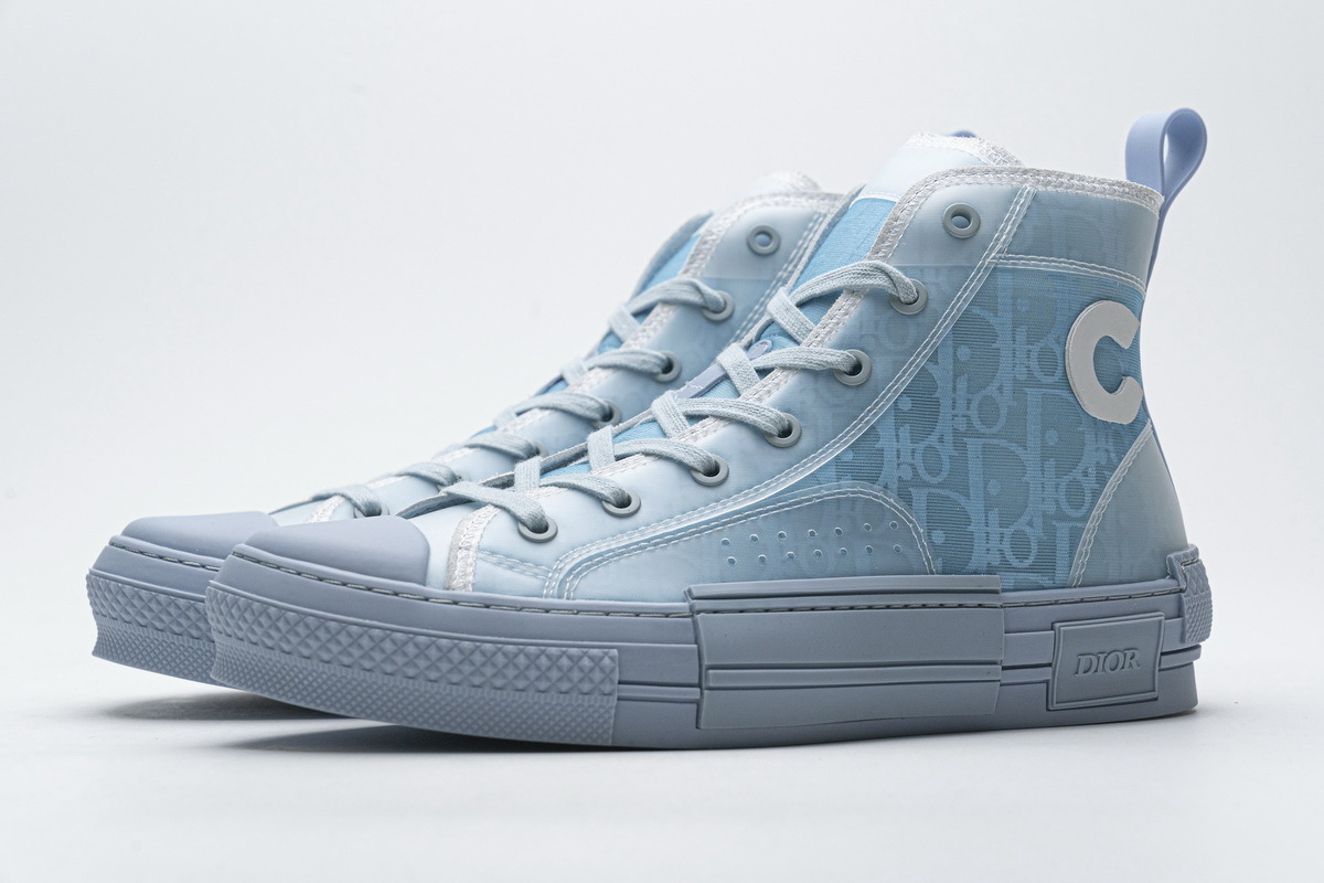 Get Dior B23 HT Oblique Transparency HIGH T00962H565 Blue