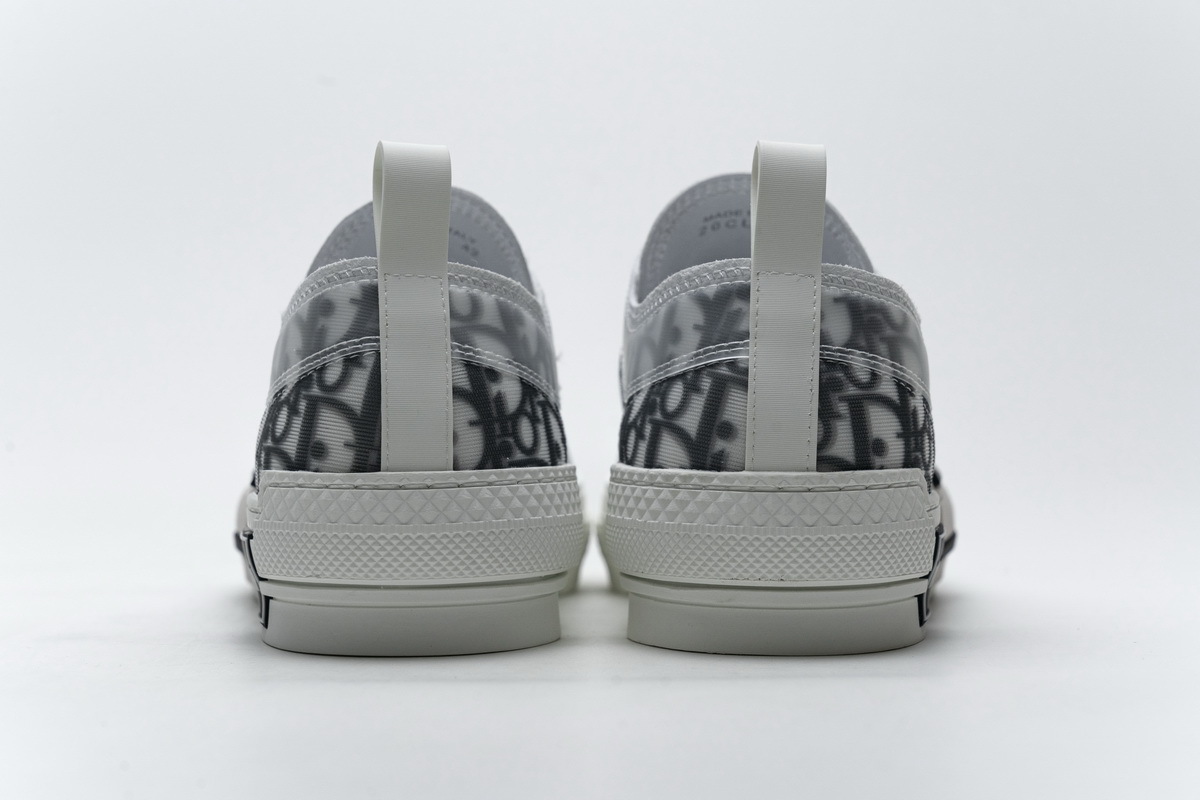 Get Dior B23 HT Oblique Transparency Low H565 White