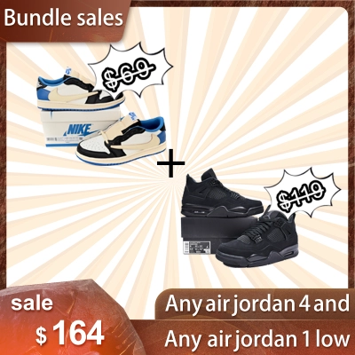 Air Jordan 4 + Air Jordan 1 Low 01