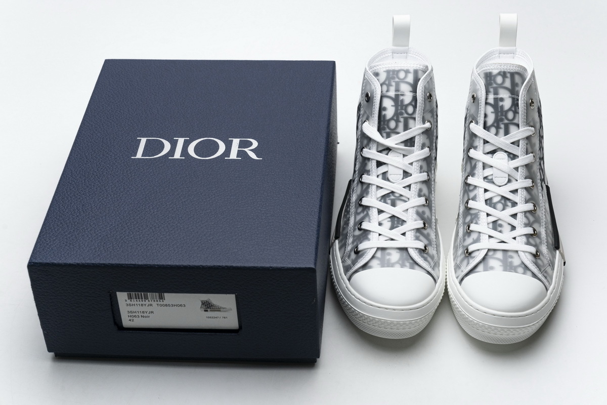 Get Dior 3SH118YJR HIGH H063 Noir White