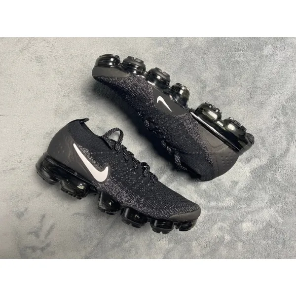 Get Nike Air VaporMax 2 Black White Grey AA3831-101