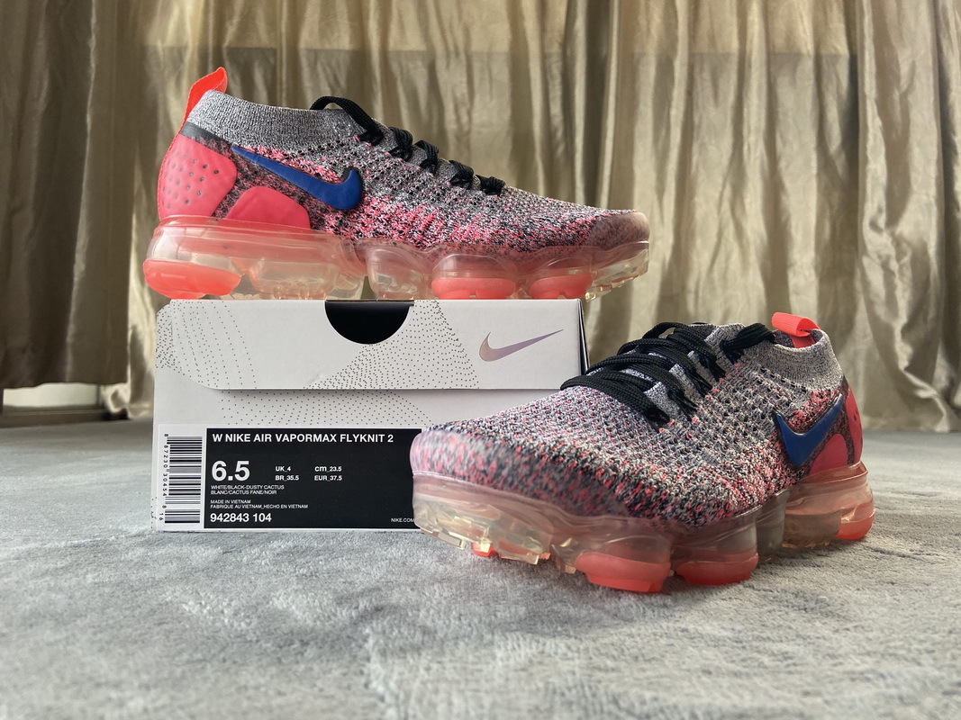 Get Nike Air VaporMax 2.0（W）Grey Pink 942843-104