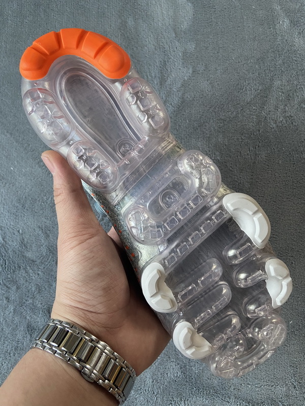 Get Nike Air VaporMax 3.0 Grey Orange AJ6900-003